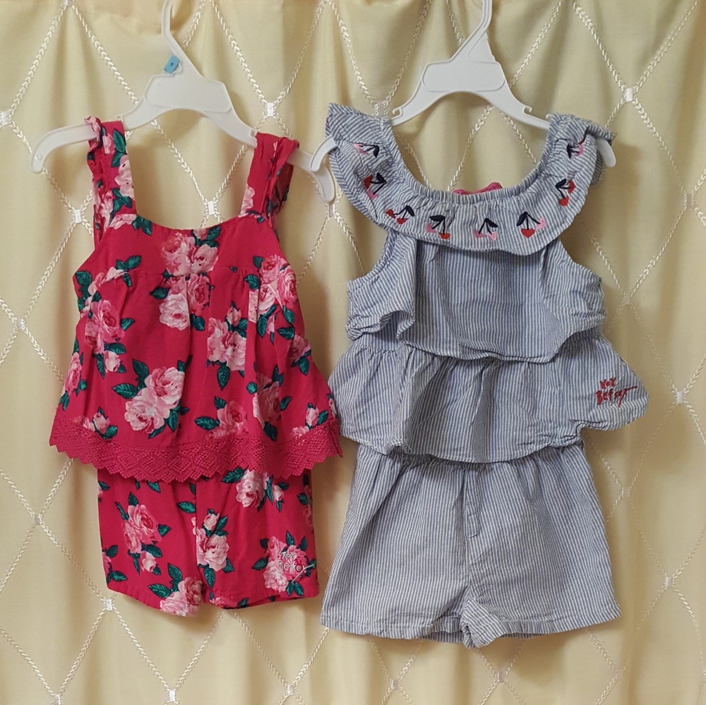 Betsey Johnson Rompers Bundle 2